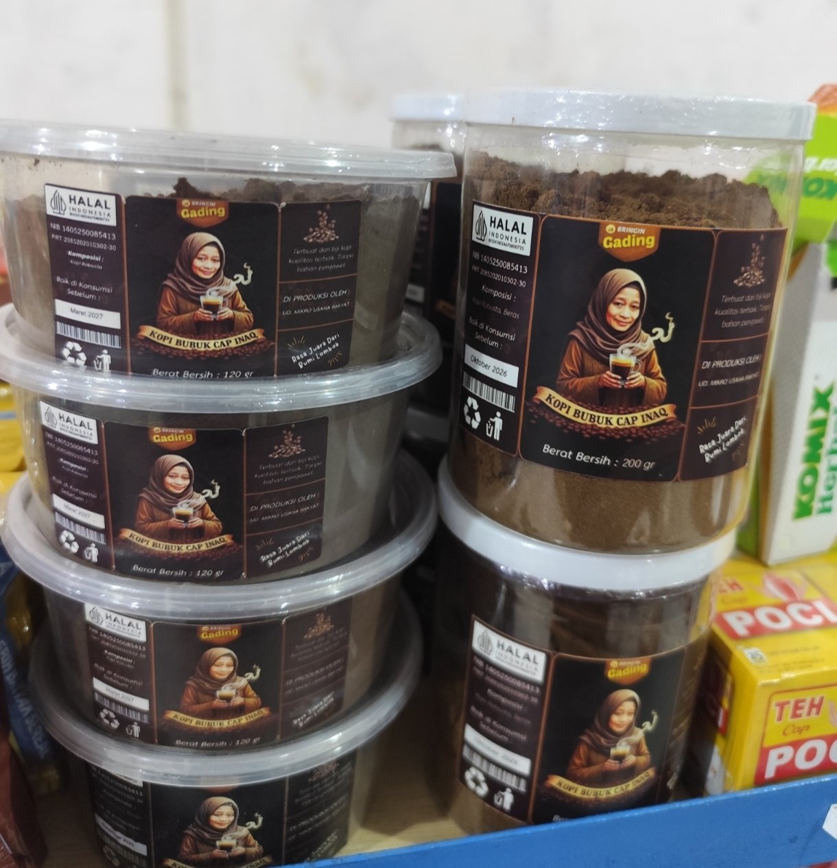 Kopi cap inaq 120 gr